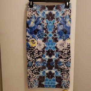 Topshop tight over the knee skirt